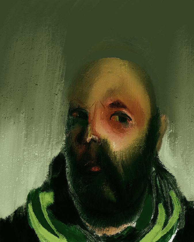 Ilustración de Jdavililus - Autorretrato